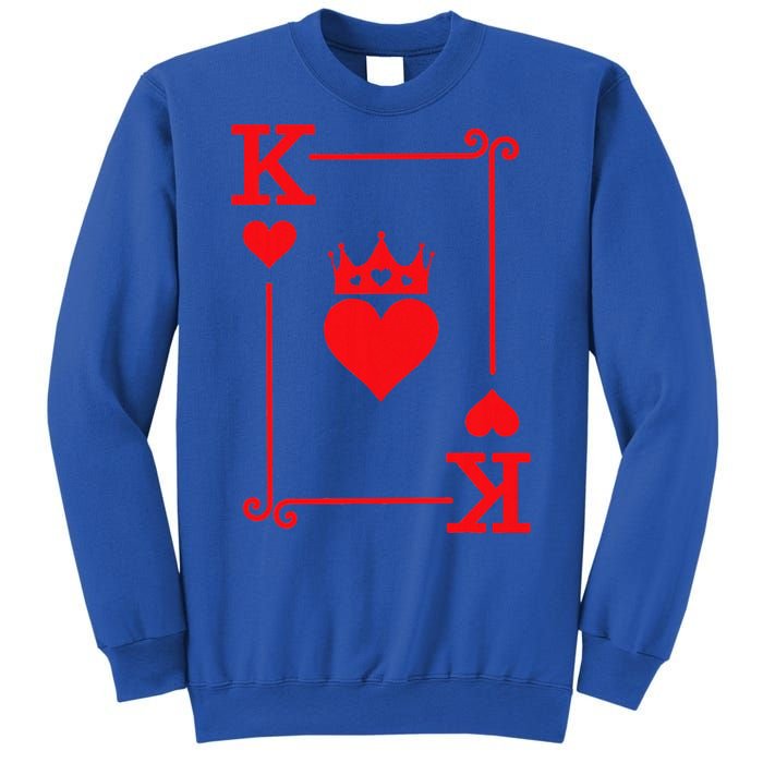 King & Queen of Hearts Matching Couple King of Hearts Sweatshirt