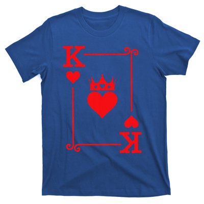 King & Queen of Hearts Matching Couple King of Hearts T-Shirt