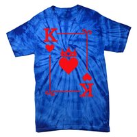 King & Queen of Hearts Matching Couple King of Hearts Tie-Dye T-Shirt