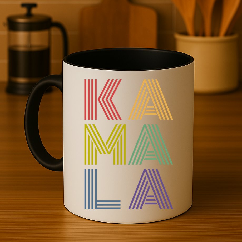 Kamala Retro 70s Vintage Meaningful Gift Mug