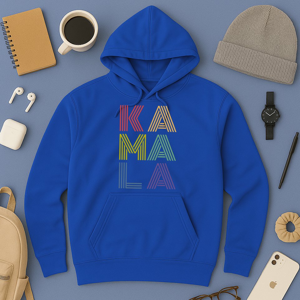 Kamala Retro 70s Vintage Meaningful Gift Hoodie