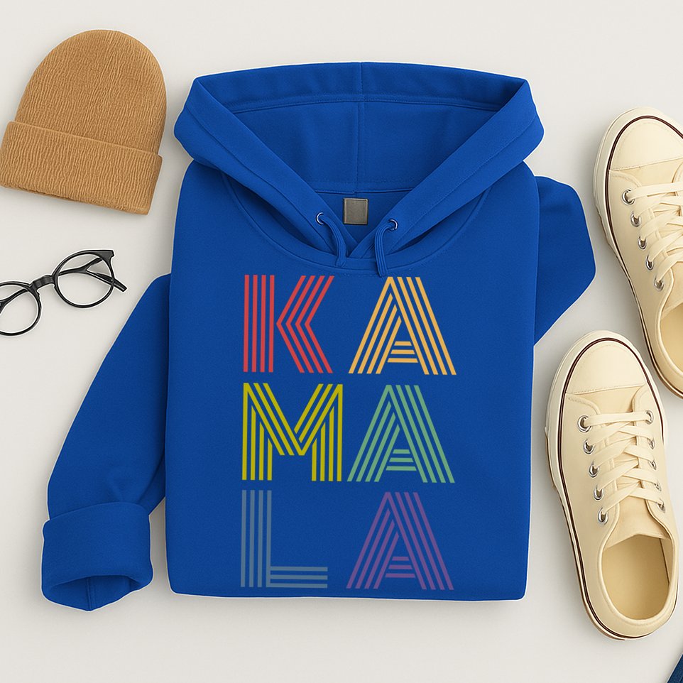 Kamala Retro 70s Vintage Meaningful Gift Hoodie