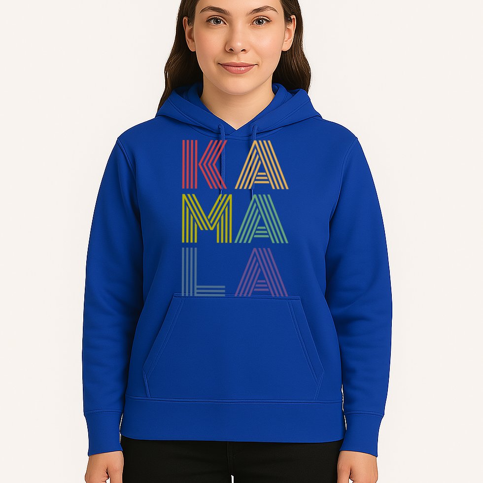 Kamala Retro 70s Vintage Meaningful Gift Hoodie