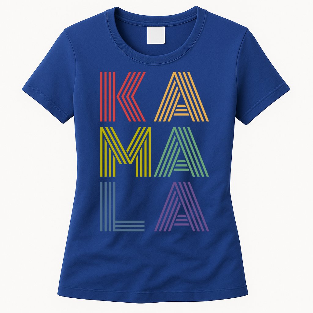 Kamala Retro 70s Vintage Meaningful Gift Womens T-Shirt