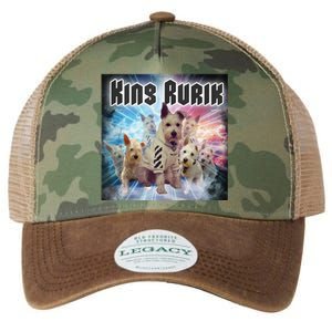 King Rusya 80s Design King Rurik Cute Legacy Tie Dye Trucker Hat