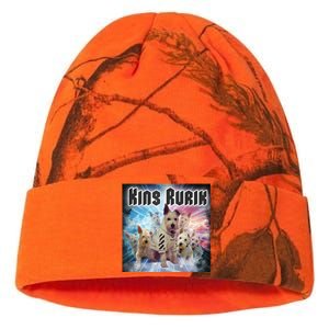 King Rusya 80s Design King Rurik Cute Kati Licensed 12" Camo Beanie