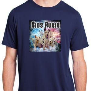 King Rusya 80s Design King Rurik Cute Adult ChromaSoft Performance T-Shirt