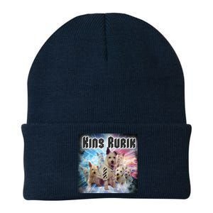 King Rusya 80s Design King Rurik Cute Knit Cap Winter Beanie