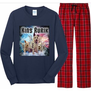 King Rusya 80s Design King Rurik Cute Long Sleeve Pajama Set