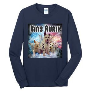 King Rusya 80s Design King Rurik Cute Tall Long Sleeve T-Shirt