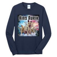 King Rusya 80s Design King Rurik Cute Tall Long Sleeve T-Shirt