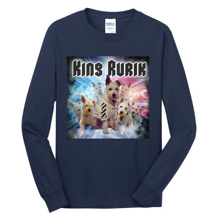 King Rusya 80s Design King Rurik Cute Tall Long Sleeve T-Shirt