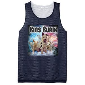 King Rusya 80s Design King Rurik Cute Mesh Reversible Basketball Jersey Tank