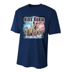 King Rusya 80s Design King Rurik Cute Performance Sprint T-Shirt