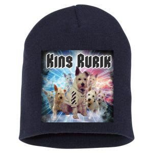 King Rusya 80s Design King Rurik Cute Short Acrylic Beanie