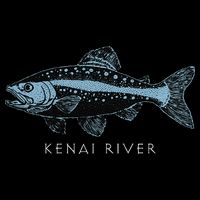 Kenai River Alaska King Salmon Fish Art Fishing Trip City Backpack