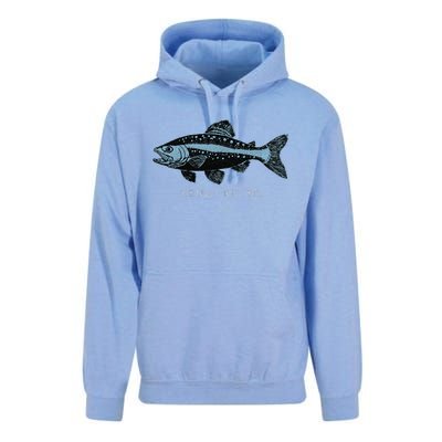 Kenai River Alaska King Salmon Fish Art Fishing Trip Unisex Surf Hoodie