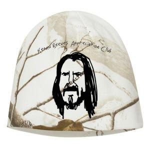 Keanu Reeves Appreciation Club Kati - Camo Knit Beanie