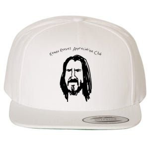 Keanu Reeves Appreciation Club Wool Snapback Cap