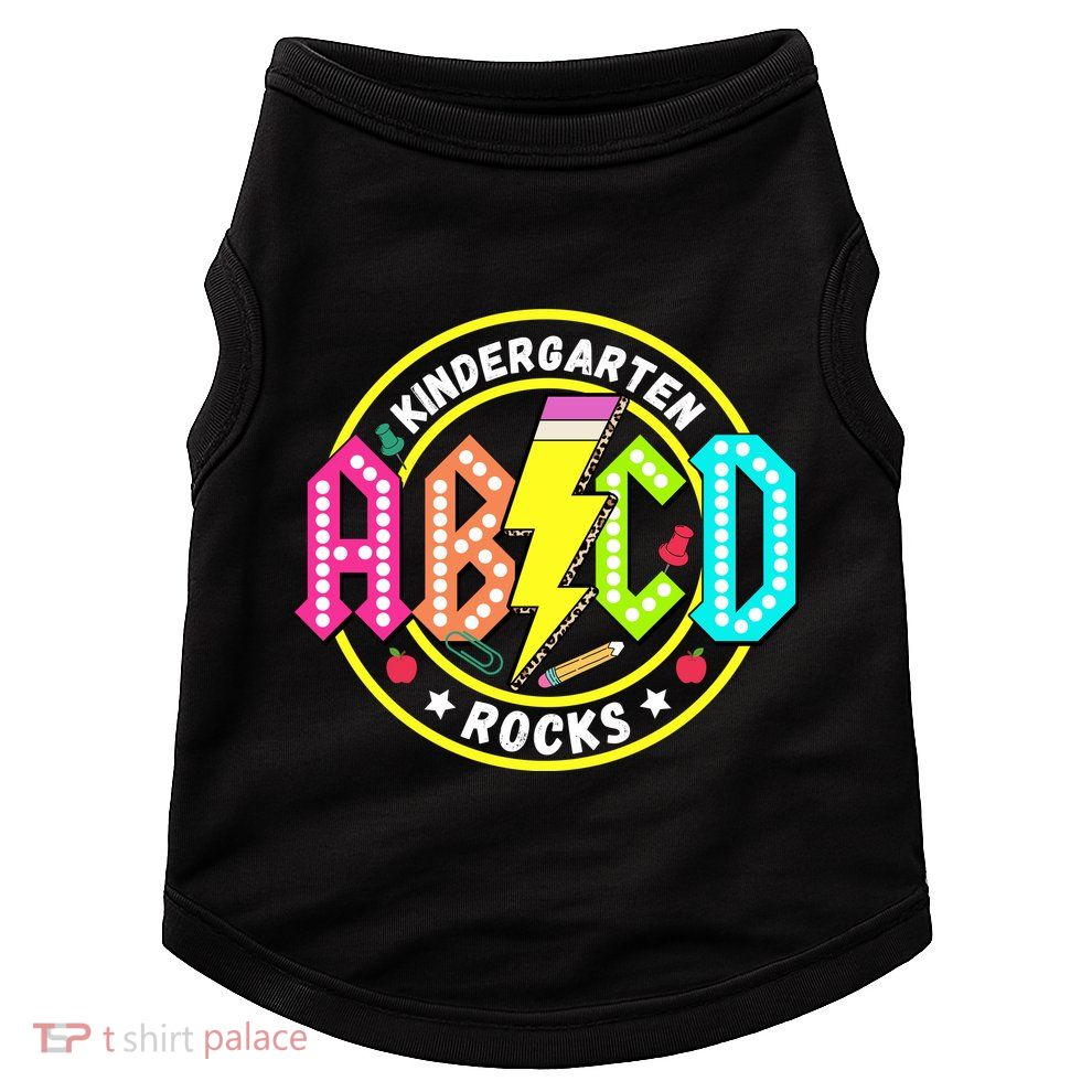 Kindergarten Rocks Back To School Doggie Tank