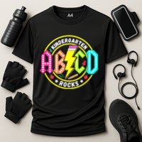 Kindergarten Rocks Back To School Cooling Performance Crew T-Shirt