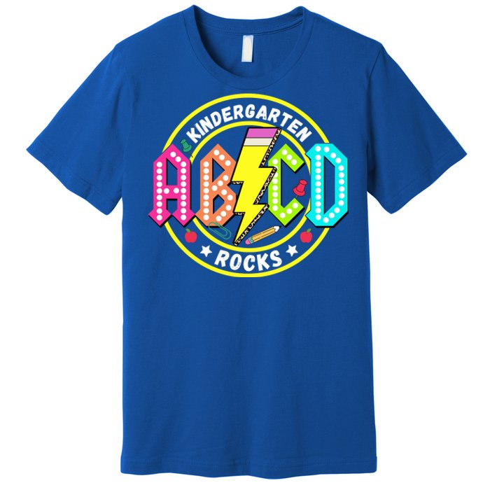 Kindergarten Rocks Back To School Premium T-Shirt