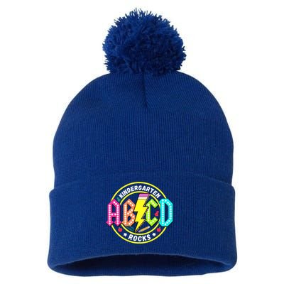 Kindergarten Rocks Back To School Pom Pom 12in Knit Beanie