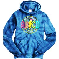 Kindergarten Rocks Back To School Tie Dye Hoodie