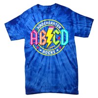 Kindergarten Rocks Back To School Tie-Dye T-Shirt