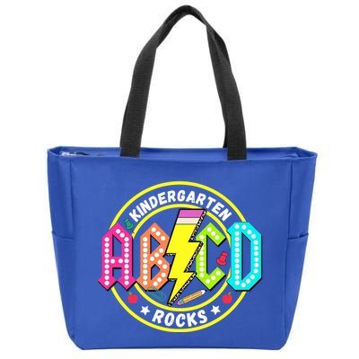 Kindergarten Rocks Back To School Zip Tote Bag