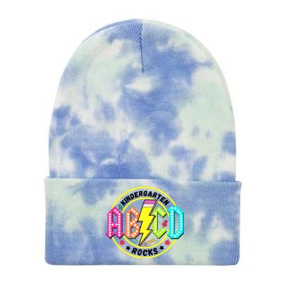 Kindergarten Rocks Back To School Tie Dye 12in Knit Beanie