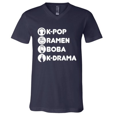 KPop Ra Boba KDrama Korean V-Neck T-Shirt