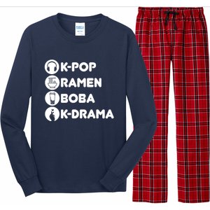 KPop Ra Boba KDrama Korean Long Sleeve Pajama Set