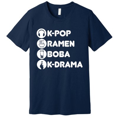 KPop Ra Boba KDrama Korean Premium T-Shirt