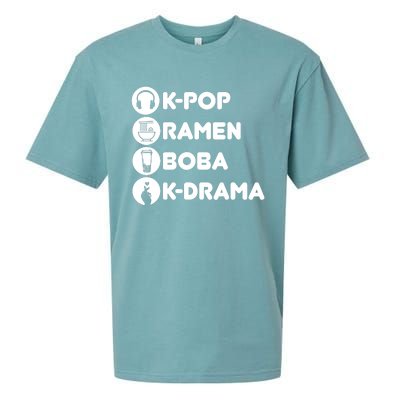 KPop Ra Boba KDrama Korean Sueded Cloud Jersey T-Shirt