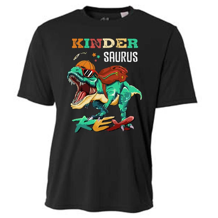 Kindersaurus Rex Back To School Gifts Cooling Performance Crew T-Shirt