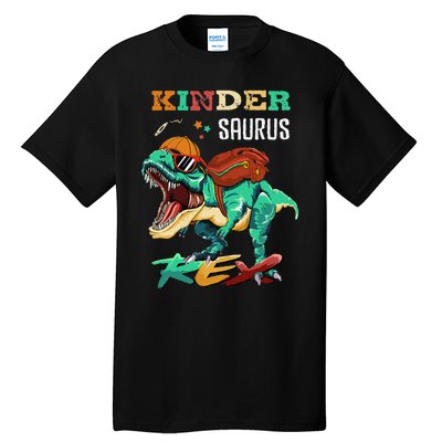 Kindersaurus Rex Back To School Gifts Tall T-Shirt