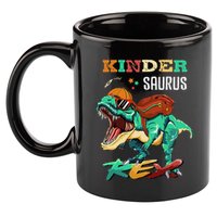 Kindersaurus Rex Back To School Gifts 11oz C Handle Ceramic Mug