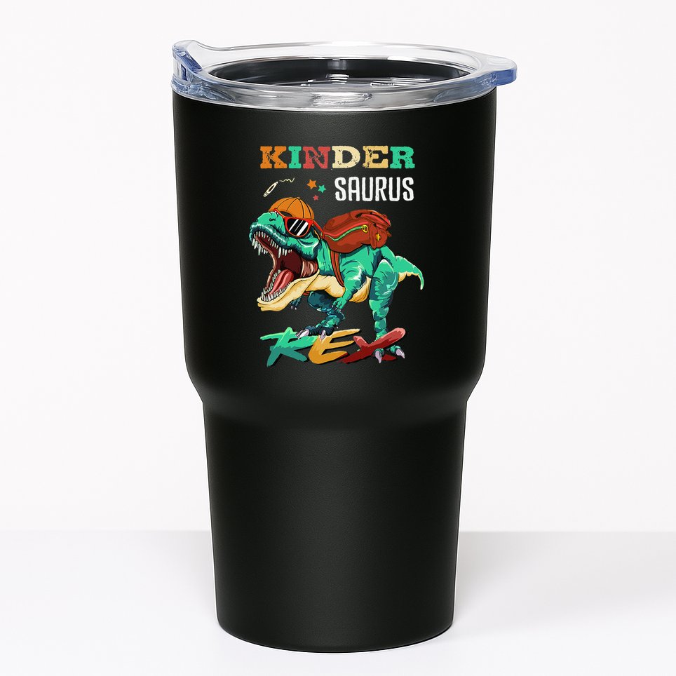 Kindersaurus Rex Back To School Gifts Tumbler