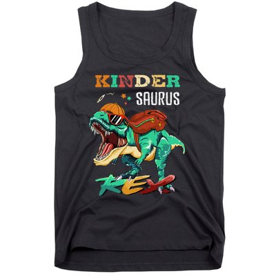 Kindersaurus Rex Back To School Gifts Tank Top