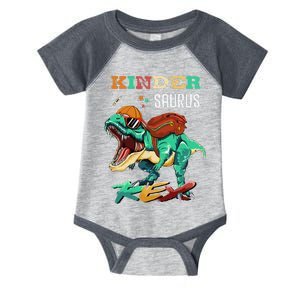 Kindersaurus Rex Back To School Gifts Infant Baby Jersey Bodysuit