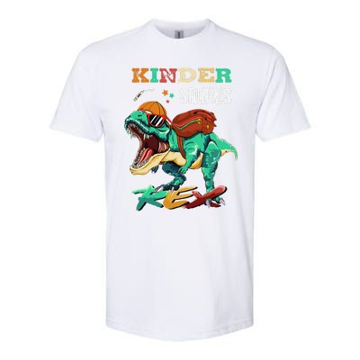 Kindersaurus Rex Back To School Gifts Softstyle® CVC T-Shirt