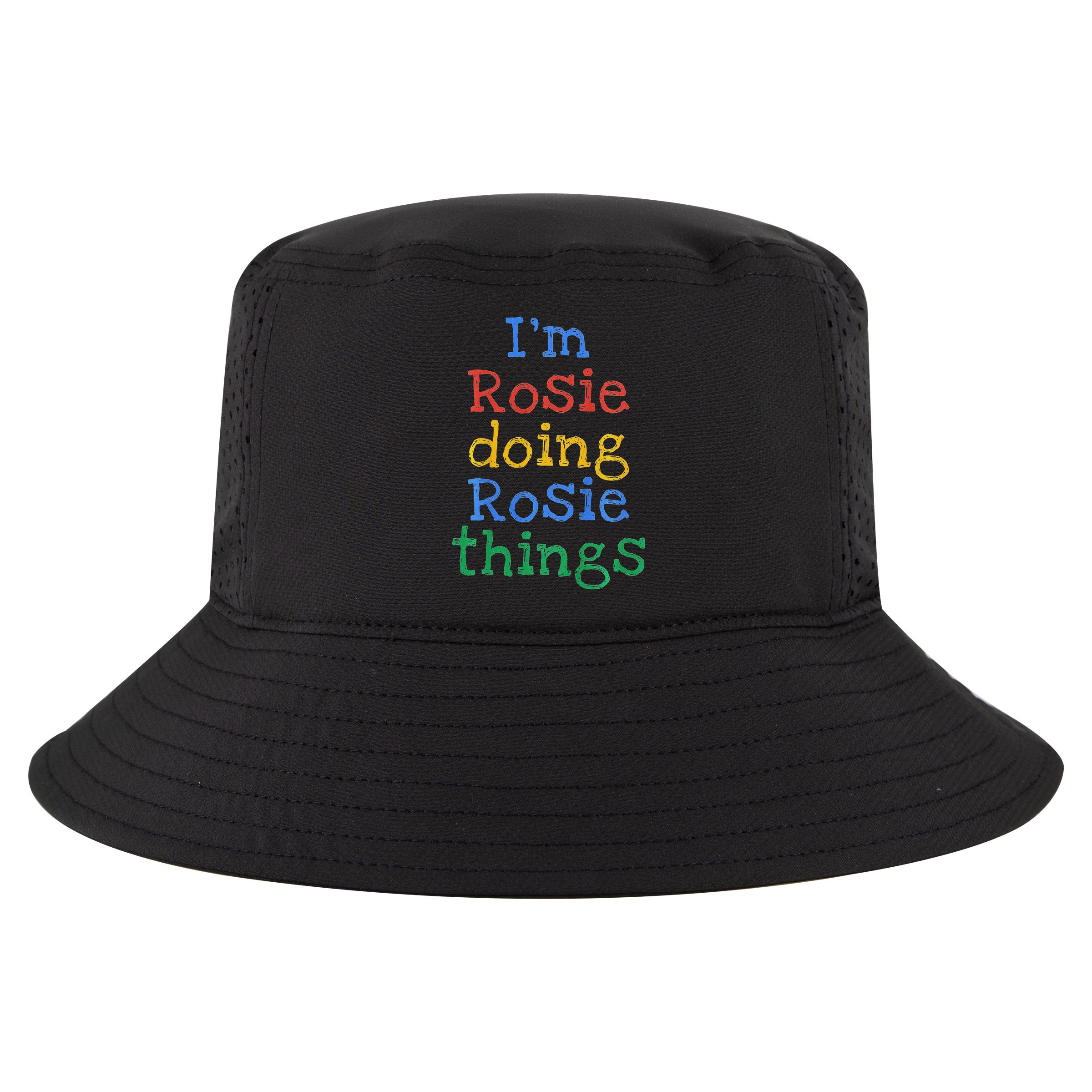 Kids Rosie Cute Toddler And Little Girls Cool Comfort Performance Bucket Hat