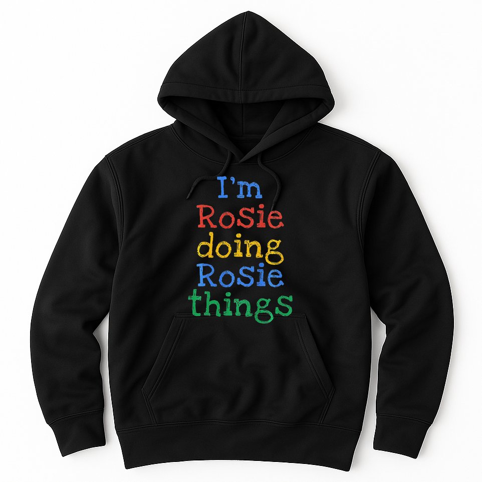 Kids Rosie Cute Toddler And Little Girls Hoodie