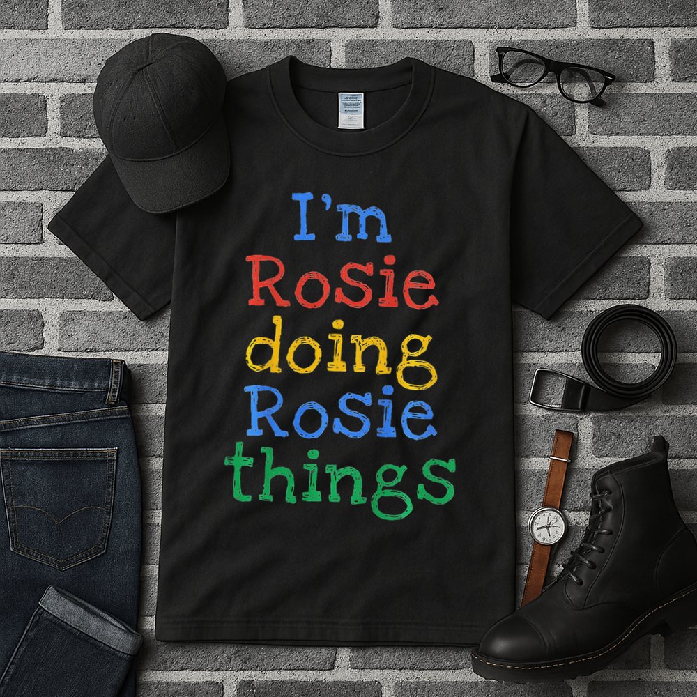 Kids Rosie Cute Toddler And Little Girls Tall T-Shirt