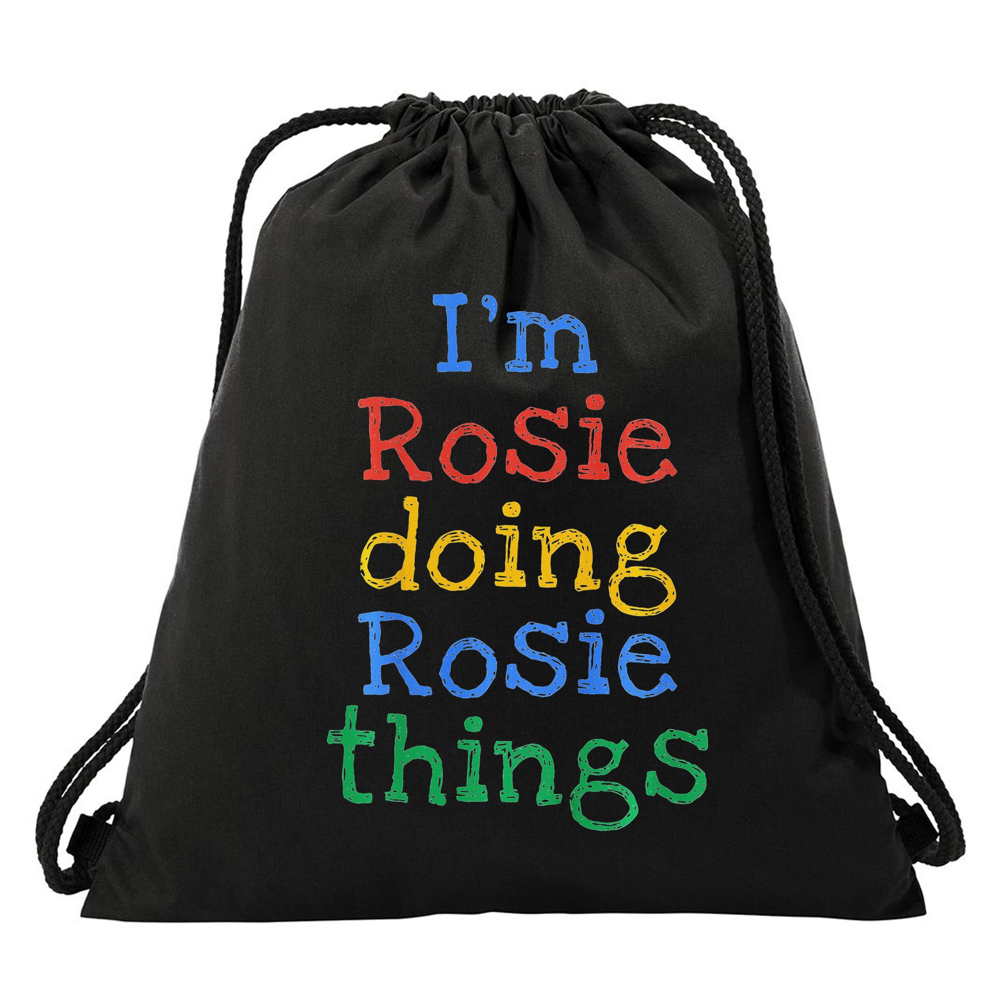 Kids Rosie Cute Toddler And Little Girls Drawstring Bag