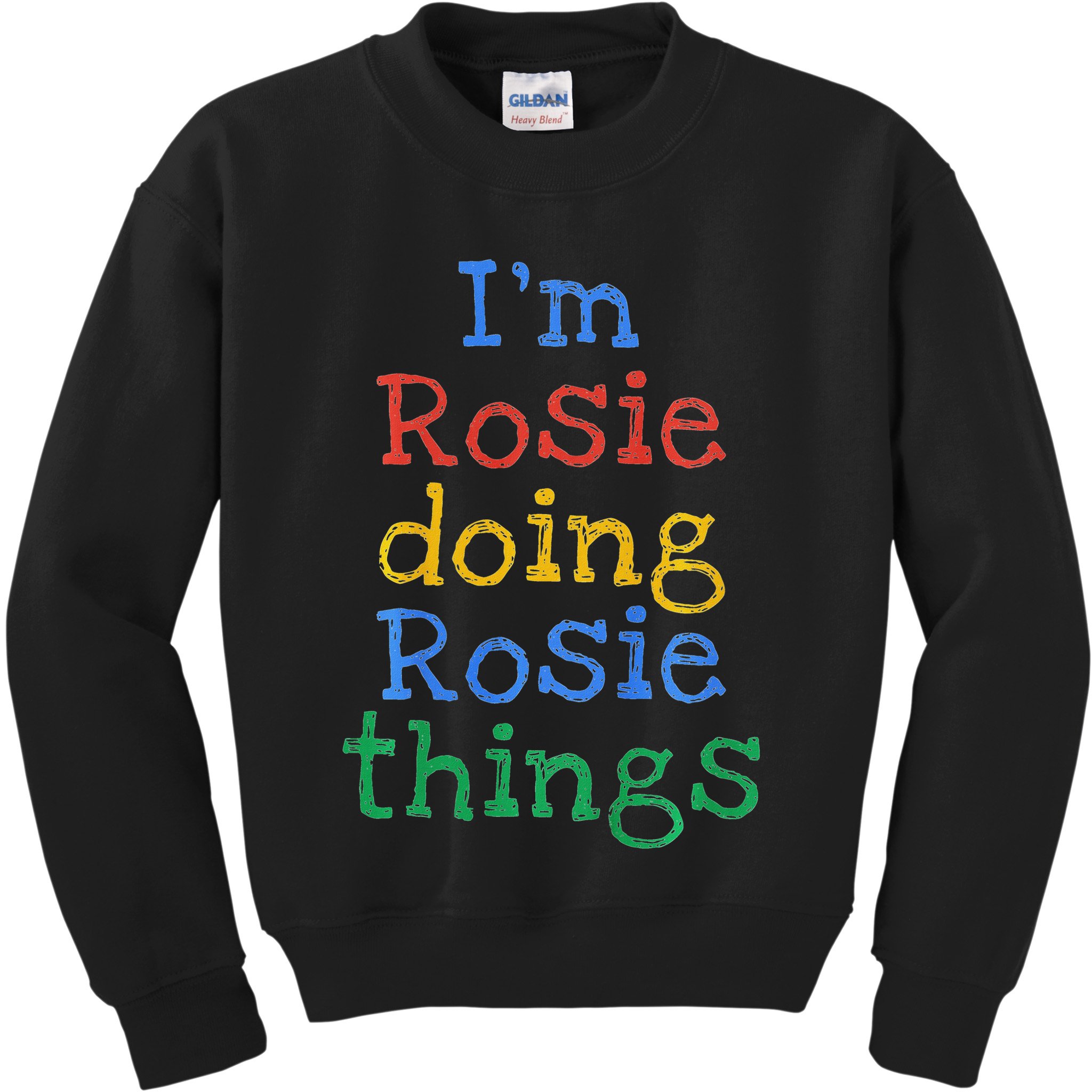 Kids Rosie Cute Toddler And Little Girls Kids Sweatshirt