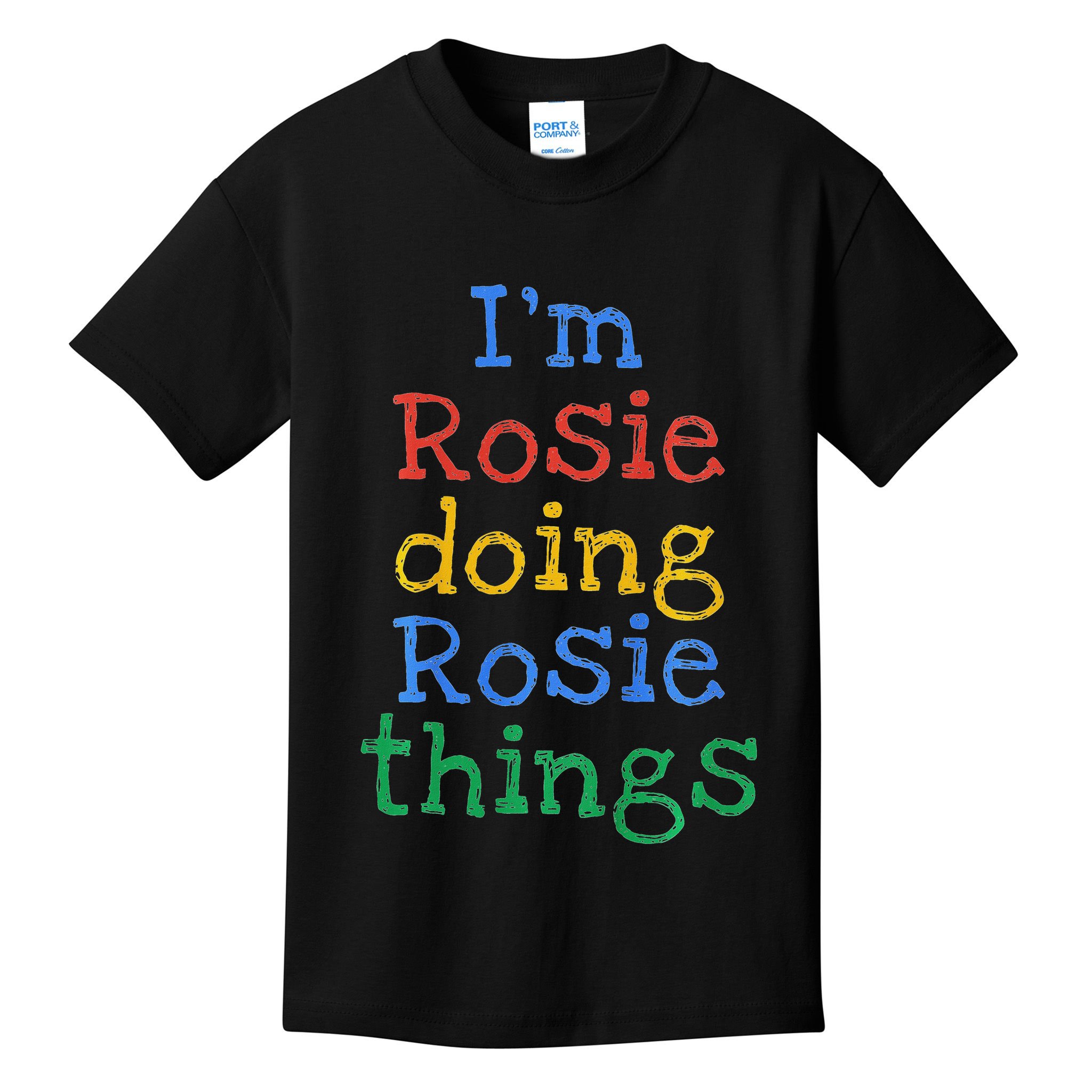Kids Rosie Cute Toddler And Little Girls Kids T-Shirt