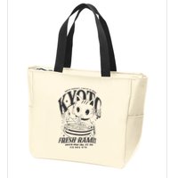 Kyoto Ramen Cat Zip Tote Bag