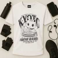Kyoto Ramen Cat Cooling Performance Crew T-Shirt
